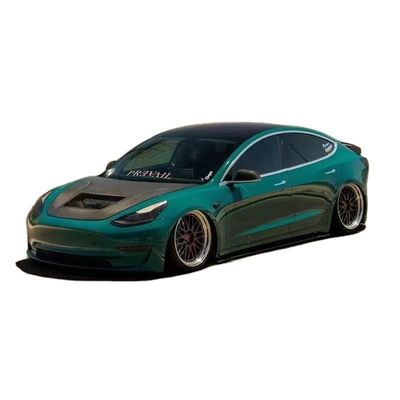 146 см. Модель 3 Tesla Body Kit Пластиковая прозрачная углеродная каска