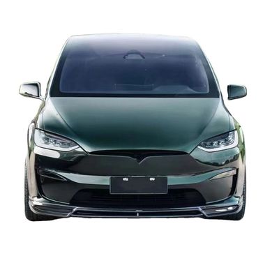 CMST Tesla Model X Body Kit Темно-зеленый Tesla Widebody Kit 2023 Передний диффузор губ