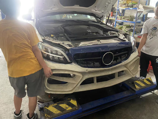 Автозапчасти для Mercedes W205 C180 C260 C300 Body Kit W205 C180 C260 C300 Усовершенствованный IMP Style Front Bumper Body Kit