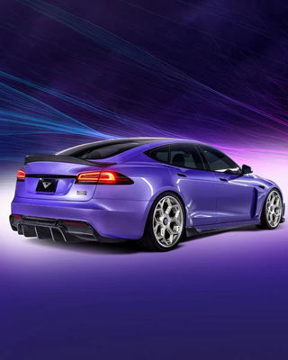 Vors Style Tesla Body Kit 2013 - 2016 Tesla Model S Спойлер капюшон Боковая юбка