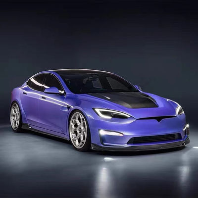 Vors Style Tesla Body Kit 2013 - 2016 Tesla Model S Спойлер капюшон Боковая юбка
