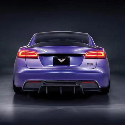 Vors Style Tesla Body Kit 2013 - 2016 Tesla Model S Спойлер капюшон Боковая юбка