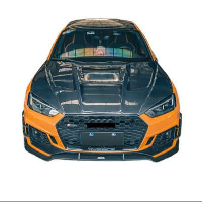 Автозапчасти для Audi A5 S5 RS5 Углеродно-волокнистый капот A5 S5 RS5 Усовершенствованный прозрачный капот двигателя
