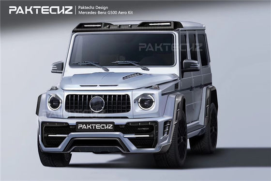 Автозапчасти для Mercedes W464 G500 G63 Комплект кузова W464 G500 G63 Усовершенствованные передние и задние бамперы в стиле Paktechz
