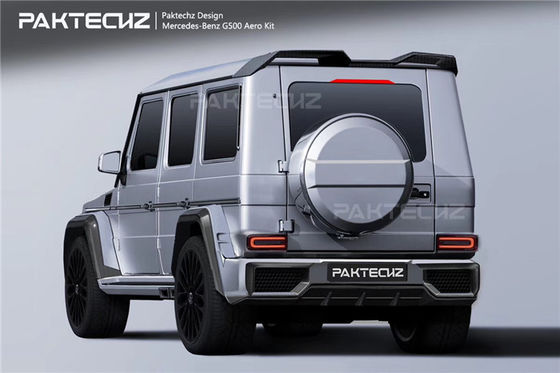 Автозапчасти для Mercedes W464 G500 G63 Комплект кузова W464 G500 G63 Усовершенствованные передние и задние бамперы в стиле Paktechz