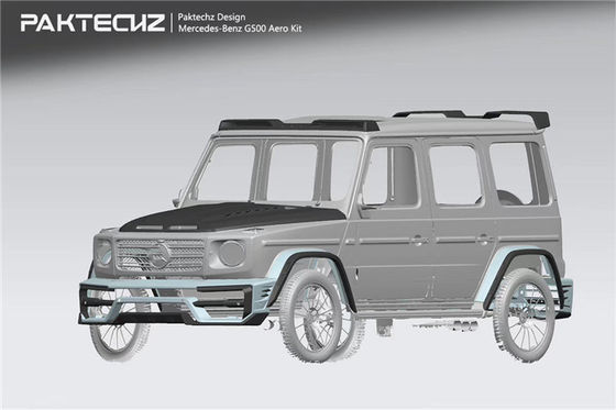 Автозапчасти для Mercedes W464 G500 G63 Комплект кузова W464 G500 G63 Усовершенствованные передние и задние бамперы в стиле Paktechz