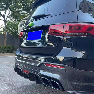 Автозапчасти для Mercedes GLB Углеродные волокна корпусный комплект GLB Углеродные волокна передняя лопатка диффузер спойлер капот