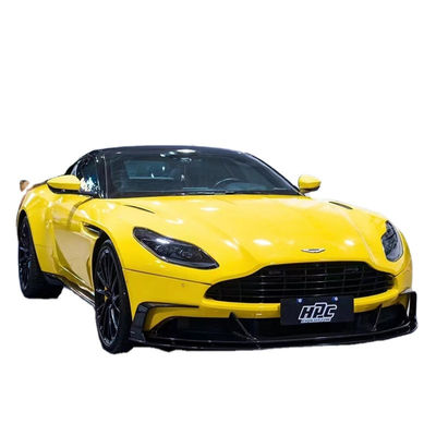 Для Aston Martin DB11 Корпус из углеродного волокна DB11 Усовершенствованный PK стиль Углеродный волокна передний губный диффузер Spoiler Hood