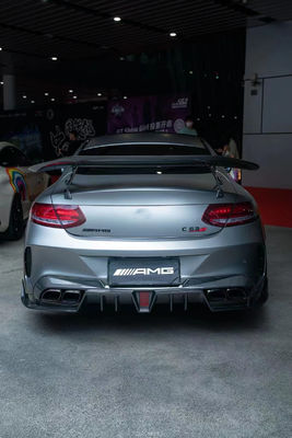 Автозапчасти для Mercedes C63 Coupe Спойлер из углеродного волокна W205 C63 C63S Усовершенствованный IMP-стиль GT Tail Spoiler