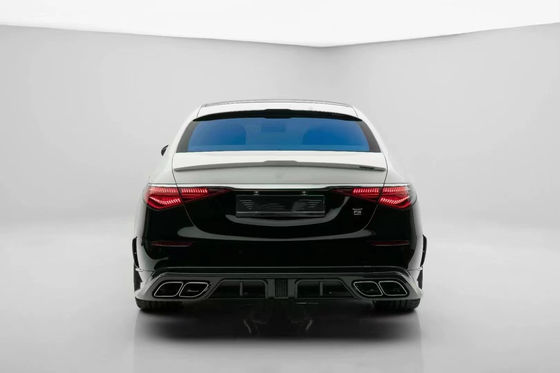Для Mercedes S-Class W223 Maybach Карсоны из углеродного волокна W223 Maybach Усовершенствованный стиль MSY Передняя лопатка Диффузерный спойлер