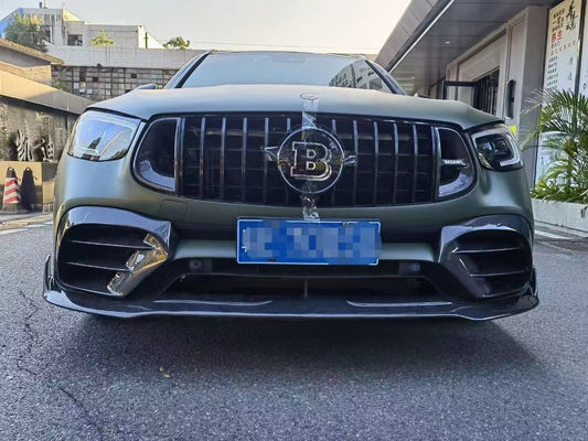 Для Mercedes-Benz GLC63 Комплект корпуса из углеродного волокна GLC63 Upgraded Bs Style Комплект корпуса из углеродного волокна передний губный диффузер