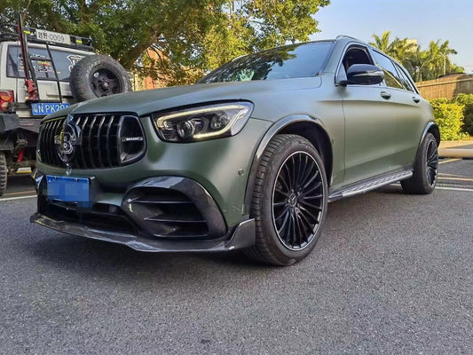 Для Mercedes-Benz GLC63 Комплект корпуса из углеродного волокна GLC63 Upgraded Bs Style Комплект корпуса из углеродного волокна передний губный диффузер