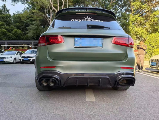 Для Mercedes-Benz GLC63 Комплект корпуса из углеродного волокна GLC63 Upgraded Bs Style Комплект корпуса из углеродного волокна передний губный диффузер