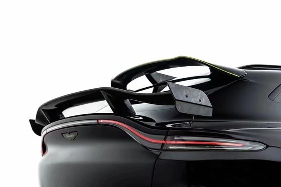 Bright Black Aston Martin Body Kit DBX MSY стиль Углеродные волокна Спойлер крыло