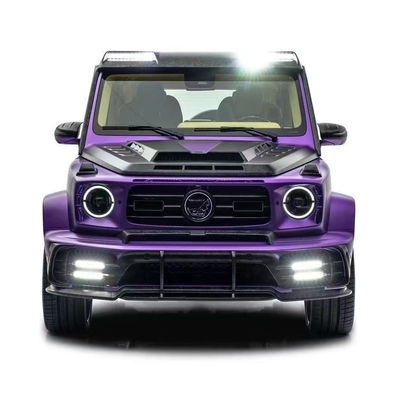 Для Mercedes W464 G500 G63 Комплект корпуса из углеродного волокна W464 Усовершенствованный MSY P920 стиль Передний и задний бампер Спойлер корпус капота