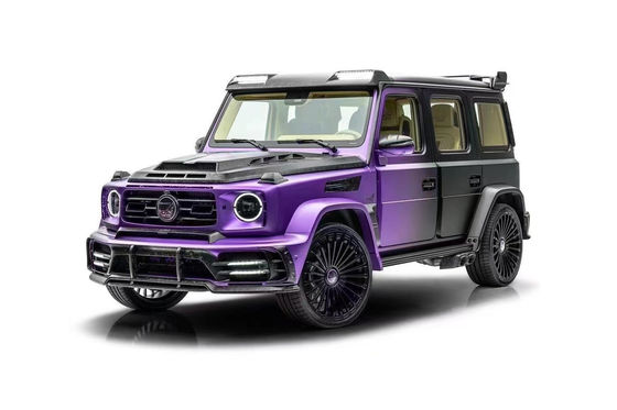 Для Mercedes W464 G500 G63 Комплект корпуса из углеродного волокна W464 Усовершенствованный MSY P920 стиль Передний и задний бампер Спойлер корпус капота