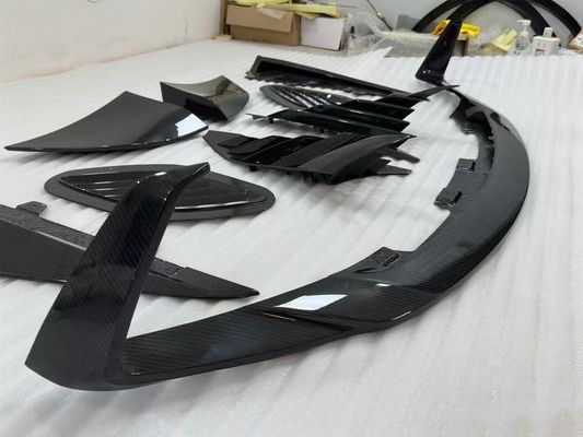 DBS Aston Martin Body Kit Белый 770 стиль передний спойлер в автомобиле Диффузер для губ