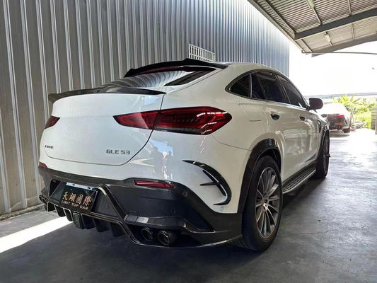 Для Mercedes-Benz GLE Coupe Carbon Fiber Body Kit GLE Coupe MSY Style Carbon Fiber Front Lip Diffuser Спойлерный комплект