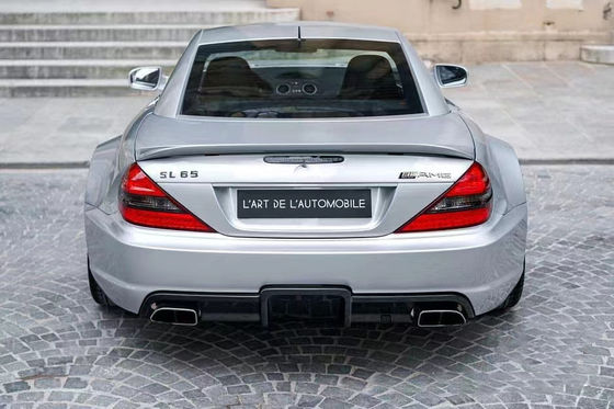 Для Mercedes SL R230 Широкофюзеляжный комплект SL R230 Усовершенствованный стиль BS Передний и задний бампер Спойлер Широкофюзеляжный комплект