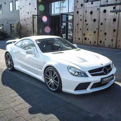 Для Mercedes SL R230 Широкофюзеляжный комплект SL R230 Усовершенствованный стиль BS Передний и задний бампер Спойлер Широкофюзеляжный комплект