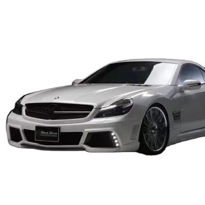 Для Mercedes SL R230 Широкофюзеляжный комплект SL R230 Усовершенствованный стиль WD Передний и задний бампер Спойлер Широкофюзеляжный комплект