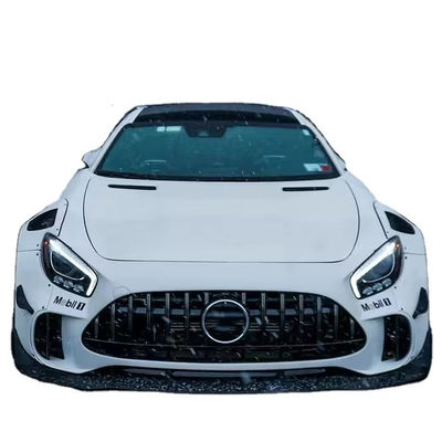 Для Mercedes AMG GT Carbon Fiber Widebody Kit AMG GT Upgraded CBE Style Front Lip Diffuser Spoiler Widebody Kit
