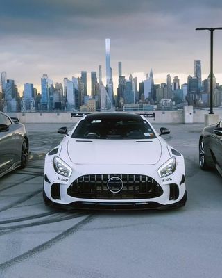Для Mercedes AMG GT Carbon Fiber Widebody Kit AMG GT Upgraded CBE Style Front Lip Diffuser Spoiler Widebody Kit