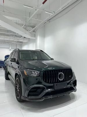 X167 GLS450 Mercedes Benz Body Kit LD стиль Углеродные волокна губный спойлер капот
