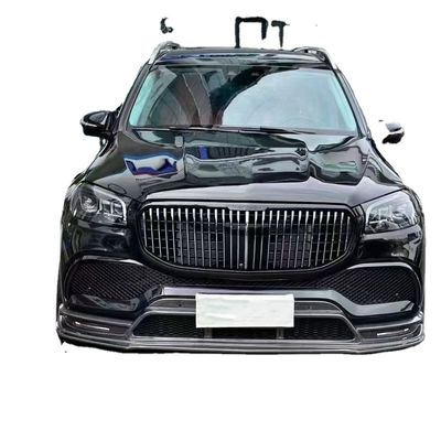 Maybach GLS600 Mercedes Benz корпусный комплект LD стиль передний автомобильный бампер губный комплект широкий