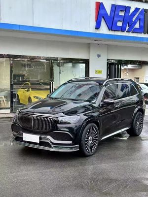 Maybach GLS600 Mercedes Benz корпусный комплект LD стиль передний автомобильный бампер губный комплект широкий