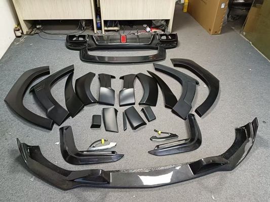X166 Mercedes Wide Body Kit GLS450 GLS63 2015 Передний губный спойлер Широкофюзеляжный комплект