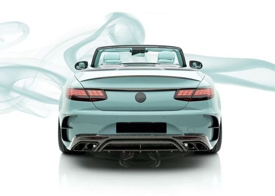 S63 Coupe Mercedes Benz Body Kit MSY Style 2012 - 2019 Автомобильный бампер Спойлер