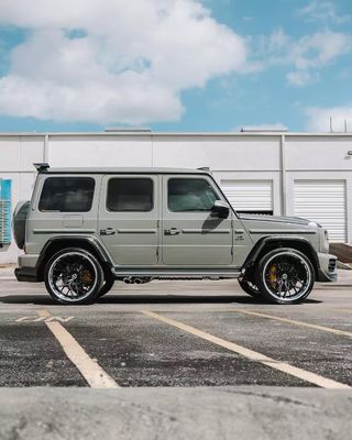 G500 G63 Mercedes Sprinter Корпусный комплект VOS Style Diy Передняя губа Спойлер Колесная арка