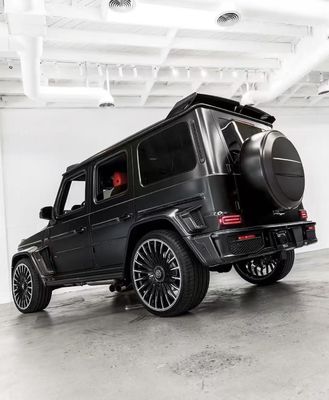 W464 G500 G63 Mercedes Body Kit G800 Style Автомобиль Передний бампер Спойлер Колесные арки
